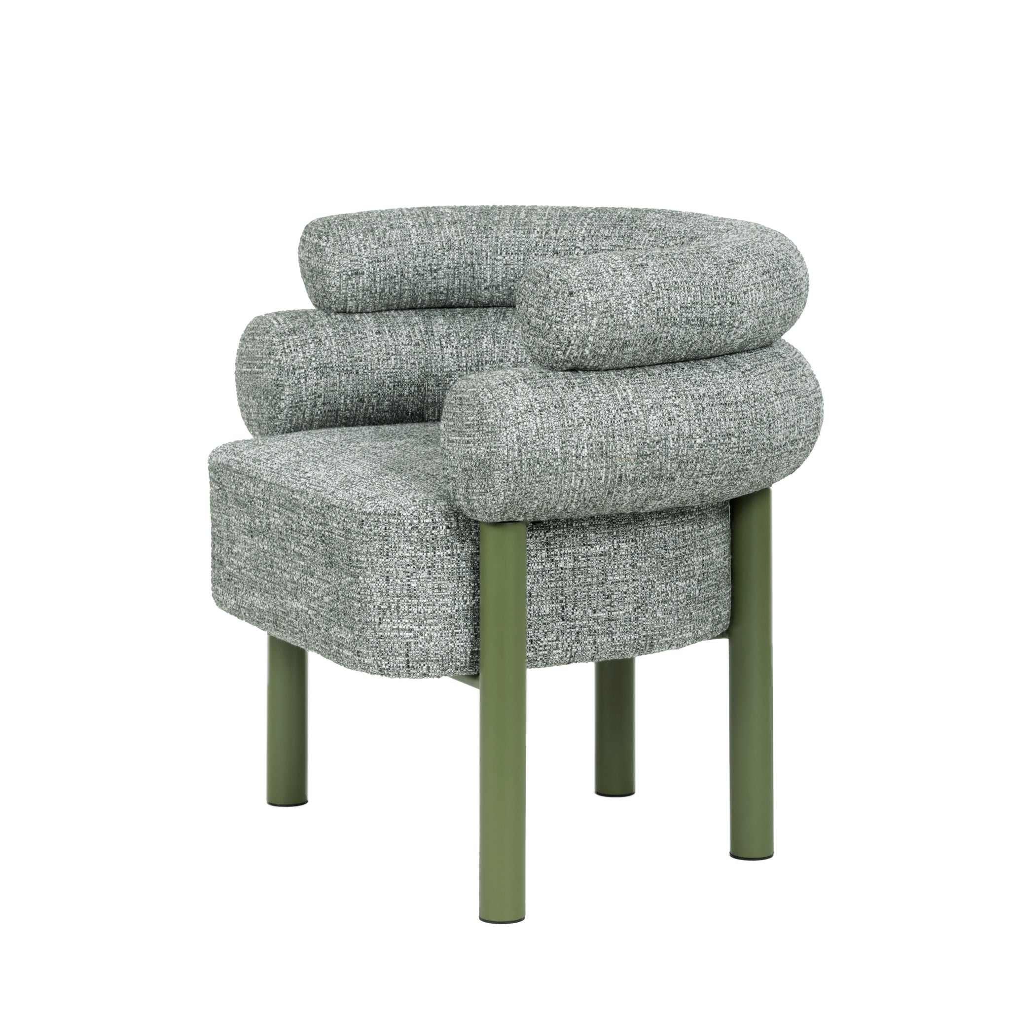 Yara Green Armchair - Spring Green Armchair Freehold-Core
