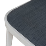 Set of 2 - Marzella Sand White Outdoor Dining Chair - Grey Outdoor Chair Industra-Core