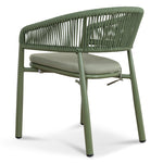 Set of 2 - Gonzalo Outdoor Dining Chair - Army Green Outdoor Chair Industra-Core