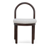Set of 2 - Adir Brown Dining Chair - Clay Grey Dining Chair LJ-Core