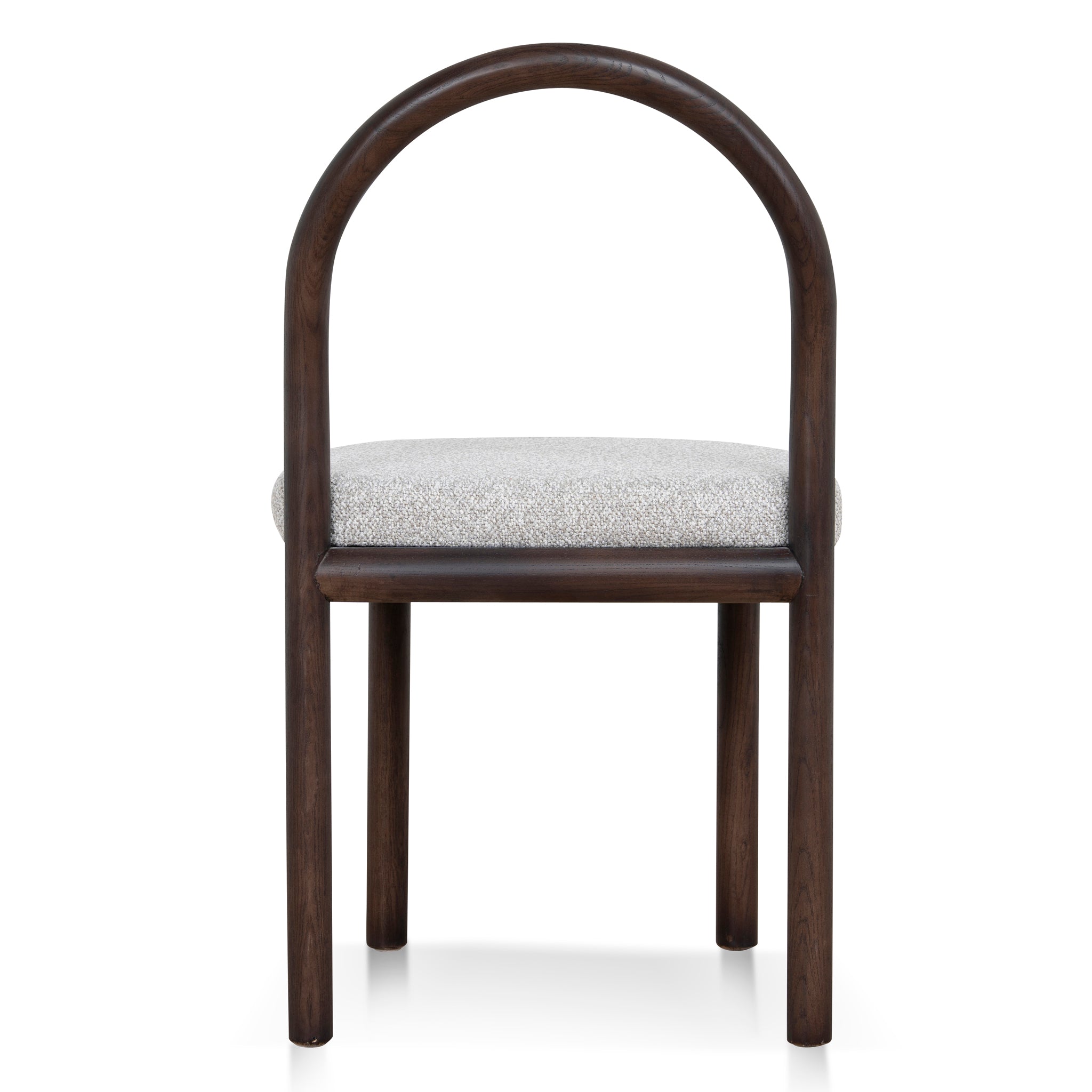 Set of 2 - Adir Brown Dining Chair - Clay Grey Dining Chair LJ-Core