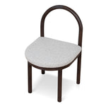Set of 2 - Adir Brown Dining Chair - Clay Grey Dining Chair LJ-Core