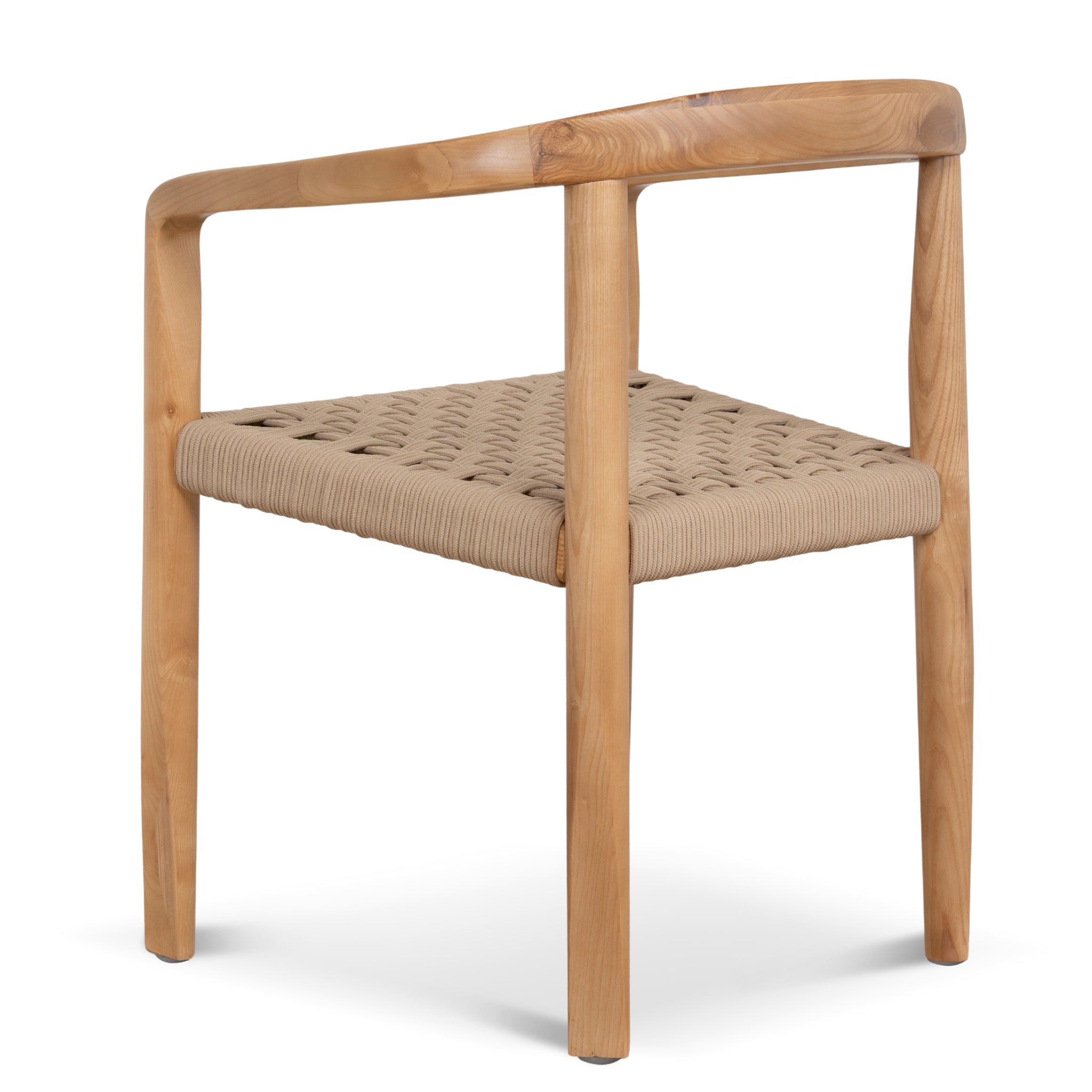 Set of 2 - Renley Natural Dining Chair - Naxos Latte Rope Dining Chair Naxos-Core