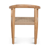 Set of 2 - Renley Natural Dining Chair - Naxos Latte Rope Dining Chair Naxos-Core