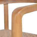 Set of 2 - Renley Natural Dining Chair - Naxos Latte Rope Dining Chair Naxos-Core