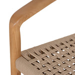 Set of 2 - Renley Natural Dining Chair - Naxos Latte Rope Dining Chair Naxos-Core