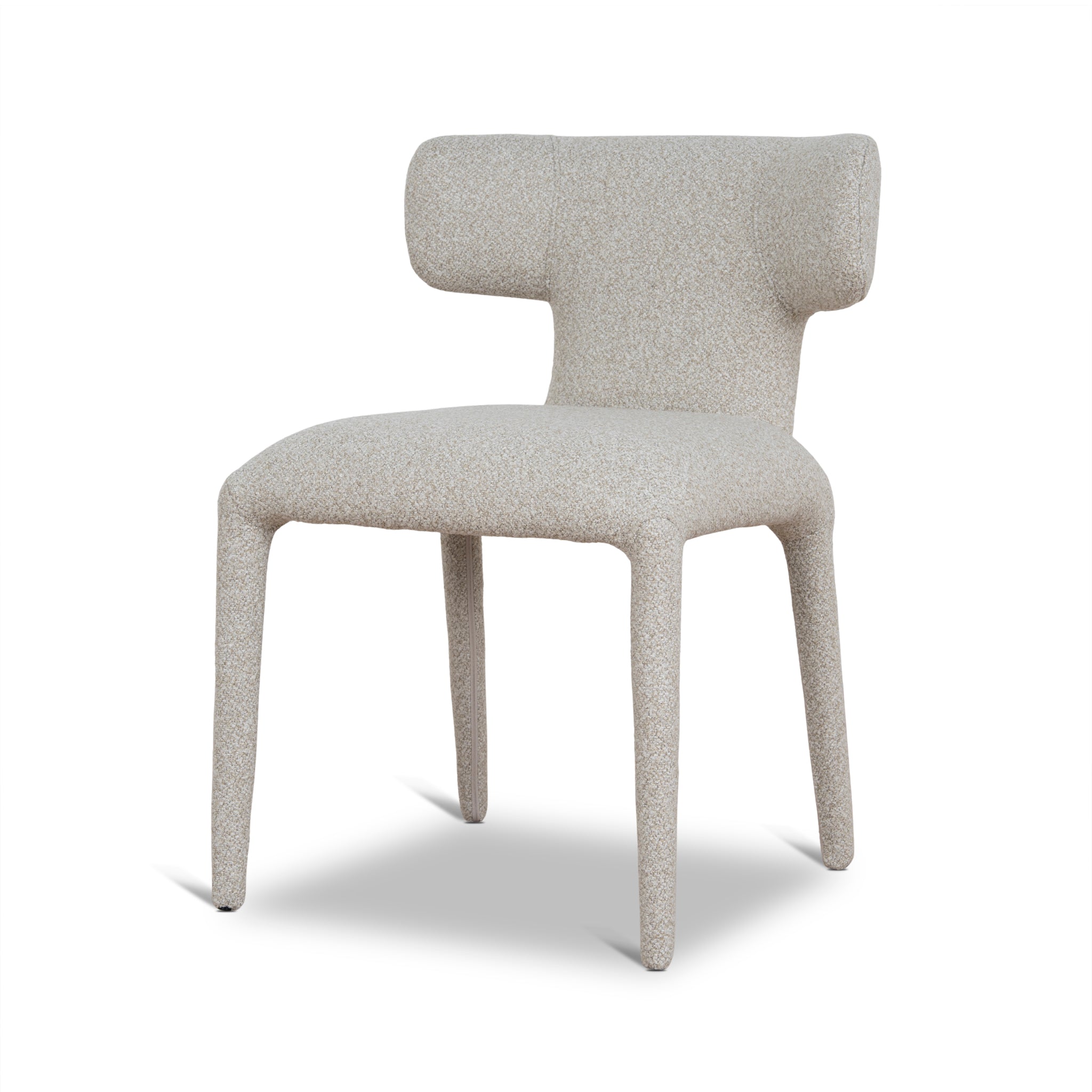 Set of 2 - Solenne Dining Chair - Oatmeal Beige Dining Chair Cino-Core