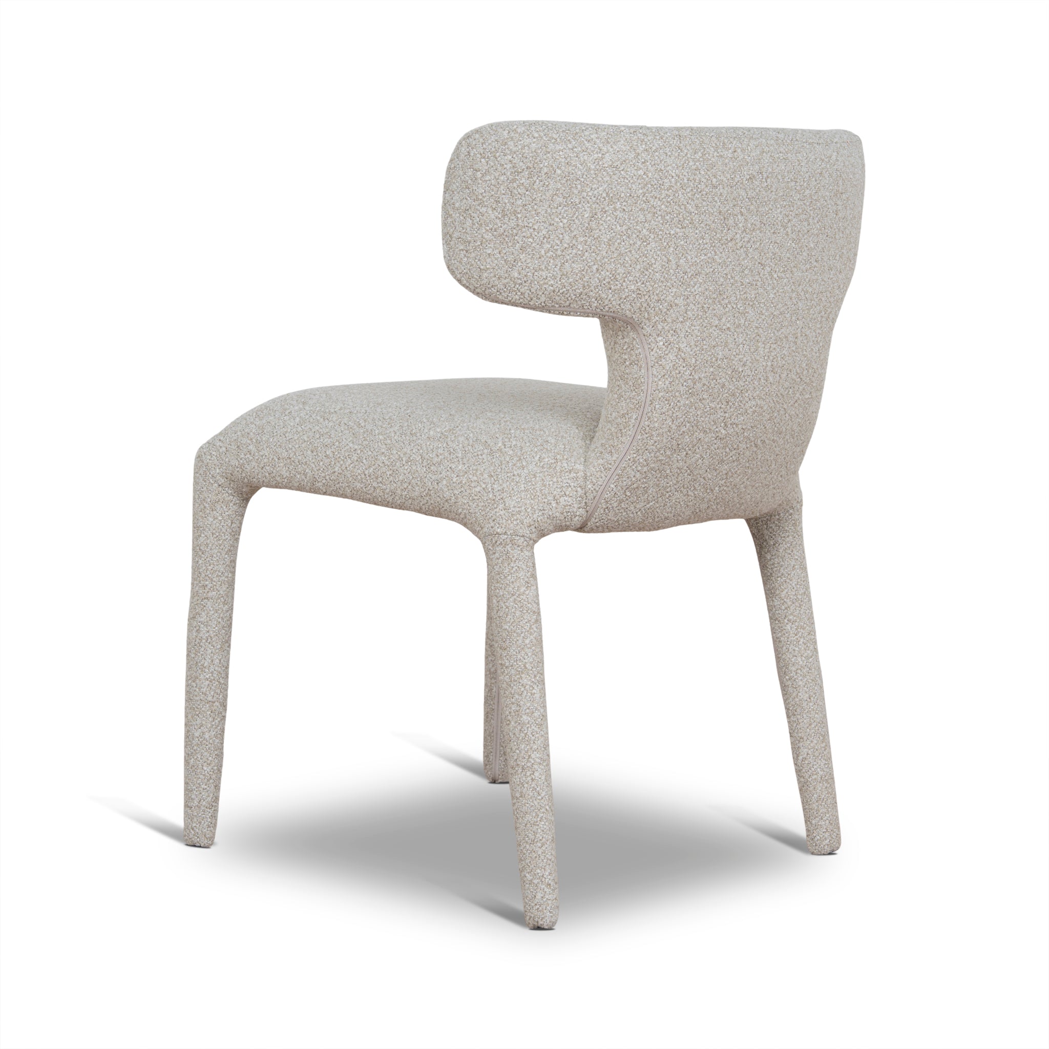 Set of 2 - Solenne Dining Chair - Oatmeal Beige Dining Chair Cino-Core