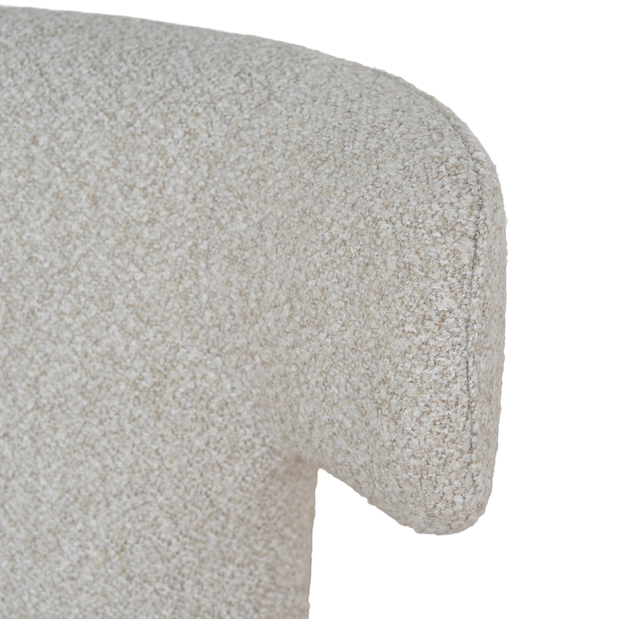 Set of 2 - Solenne Dining Chair - Oatmeal Beige Dining Chair Cino-Core