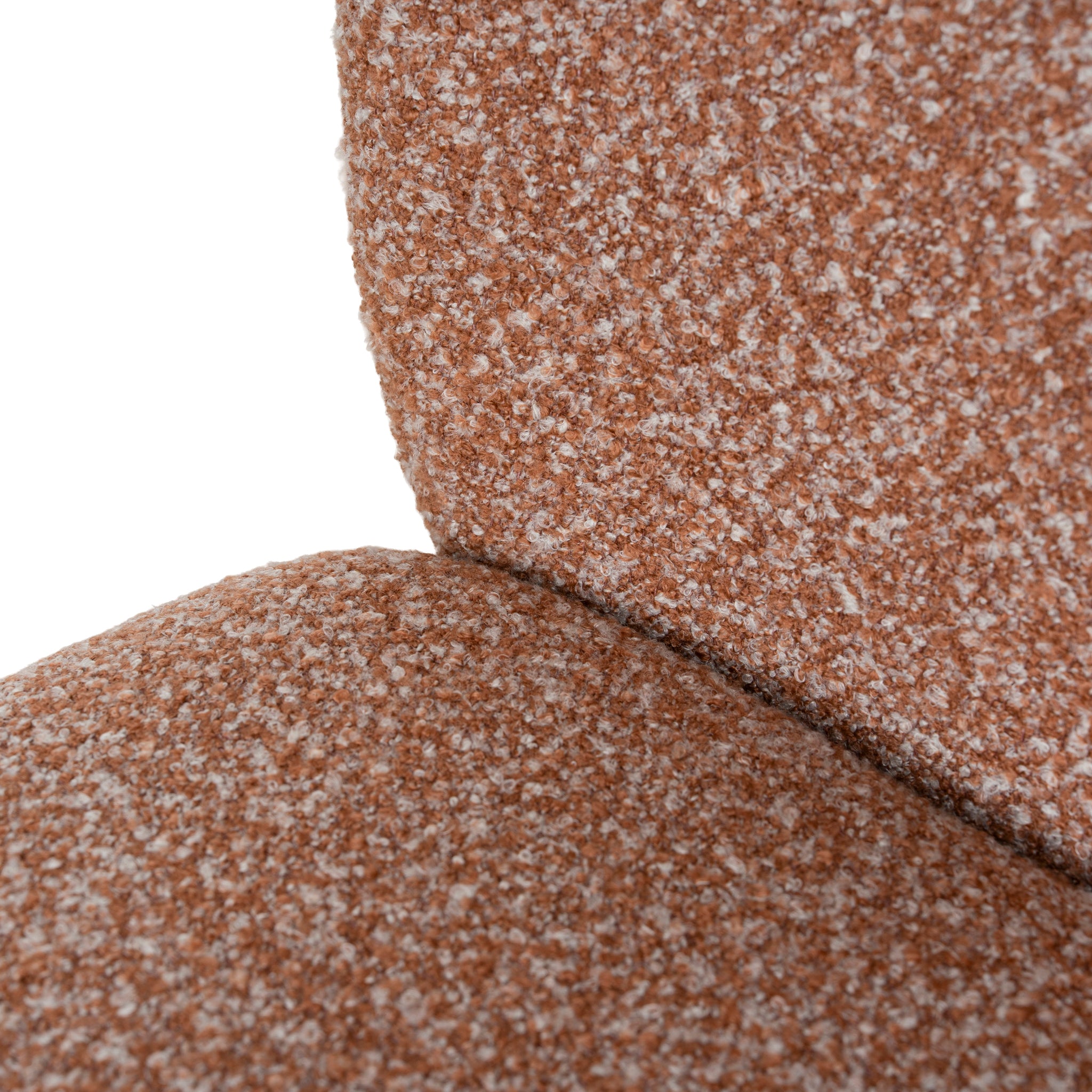 Set of 2 - Ardelle Dining Chair - Terracotta Brown Dining Chair Cino-Core