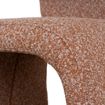 Set of 2 - Ardelle Dining Chair - Terracotta Brown Dining Chair Cino-Core