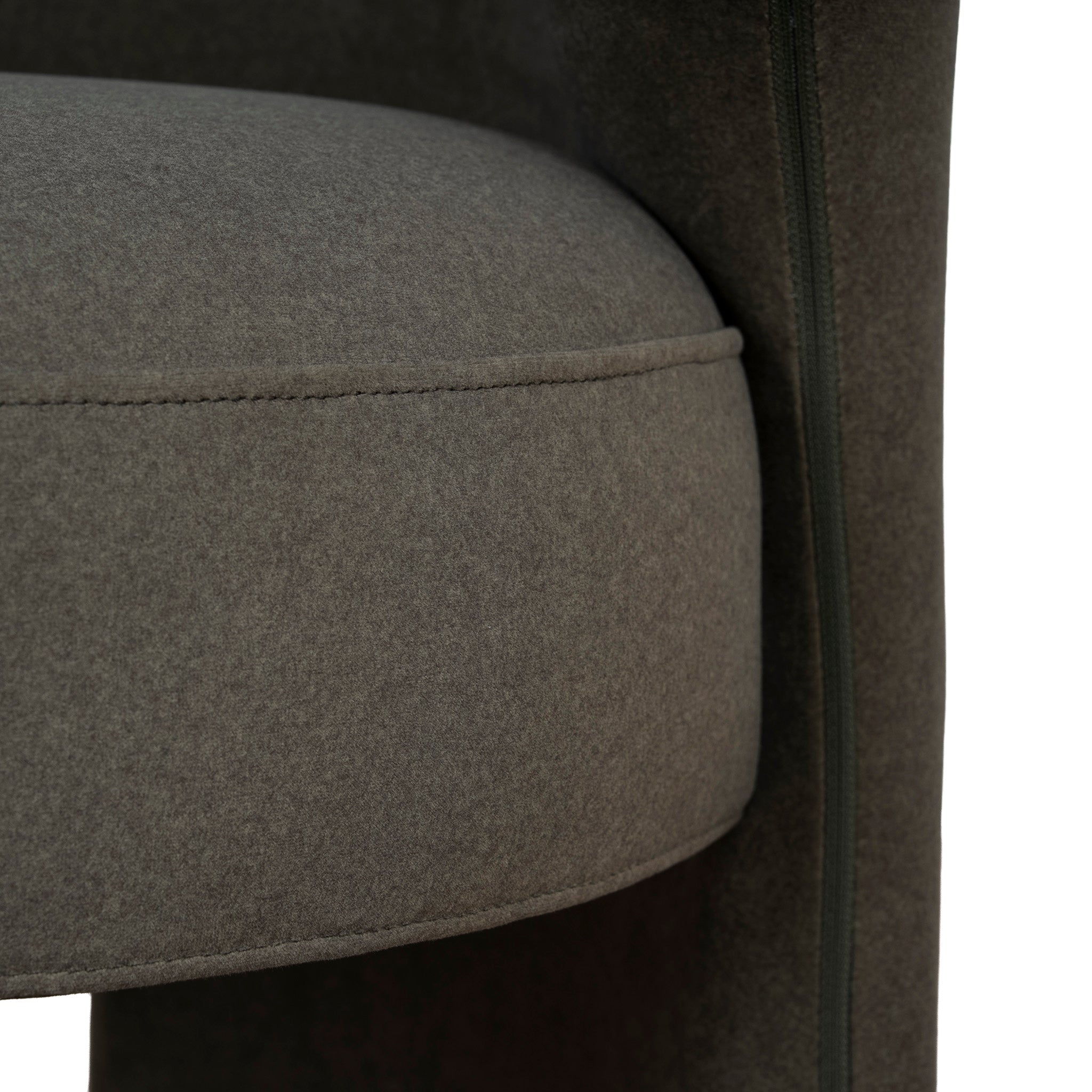 Cory Fabric Dining Chair - Dark Moss Green Dining Chair Freehold-Core