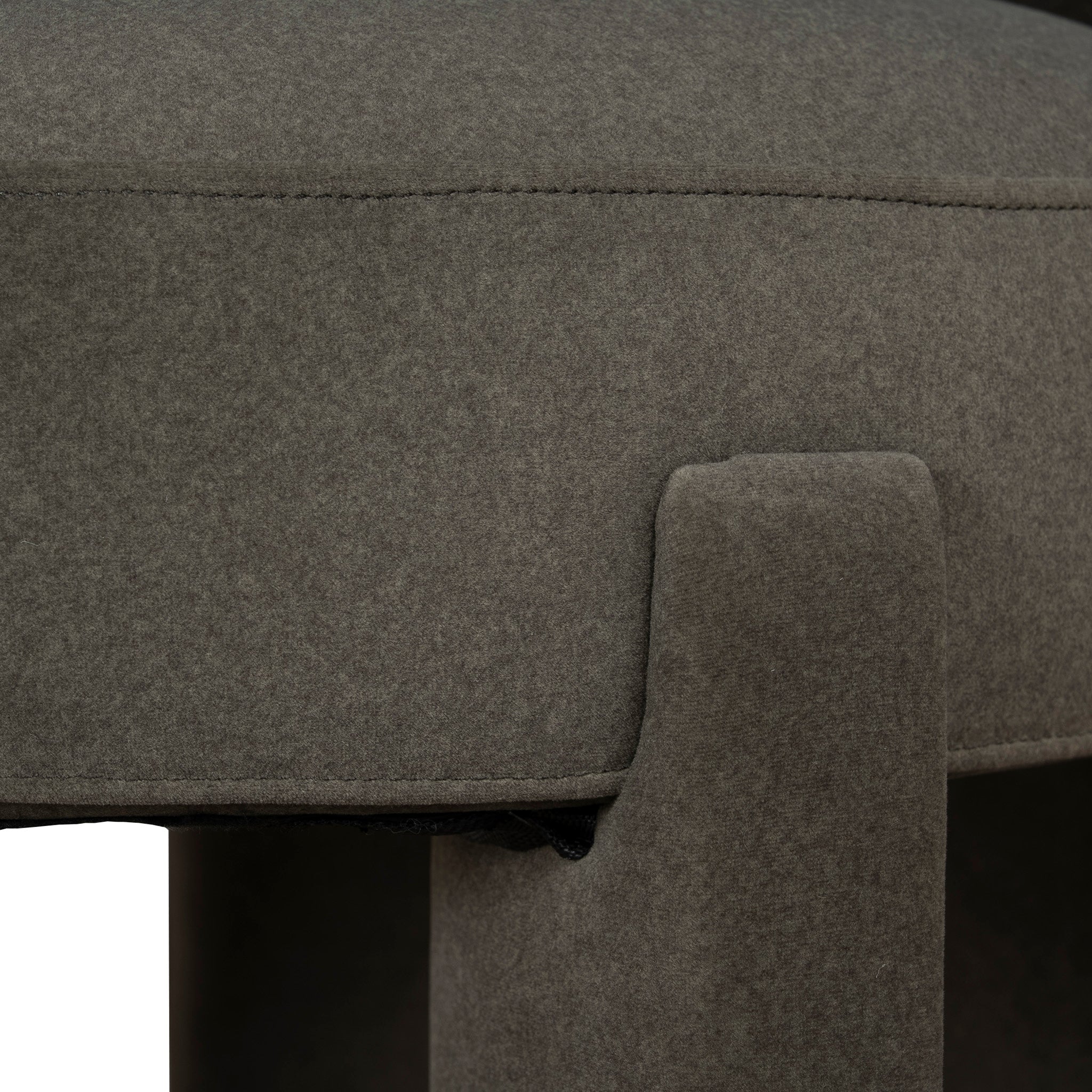 Cory Fabric Dining Chair - Dark Moss Green Dining Chair Freehold-Core