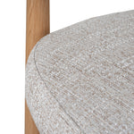 Set of 2 - Delvaux Natural Dining Chair - Kalunfu Beige Dining Chair Cino-Core
