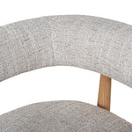Set of 2 - Delvaux Natural Dining Chair - Kalunfu Beige Dining Chair Cino-Core
