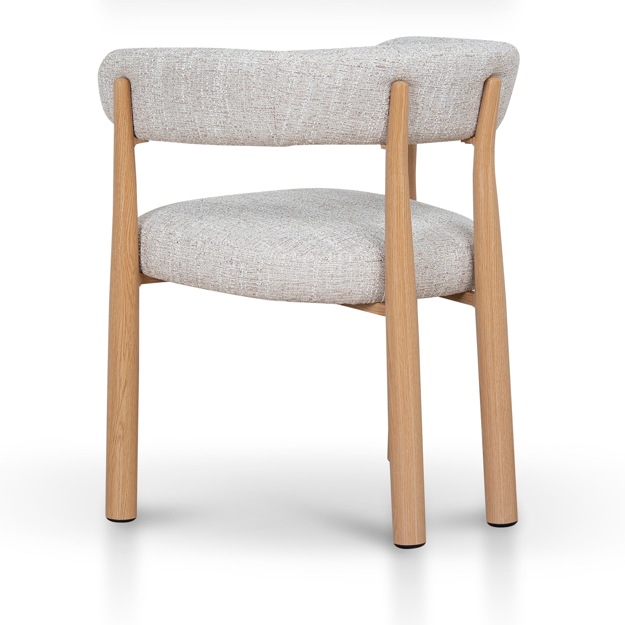 Set of 2 - Delvaux Natural Dining Chair - Kalunfu Beige Dining Chair Cino-Core