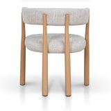 Set of 2 - Delvaux Natural Dining Chair - Kalunfu Beige Dining Chair Cino-Core