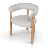 Set of 2 - Delvaux Natural Dining Chair - Kalunfu Beige Dining Chair Cino-Core