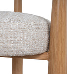 Set of 2 - Delvaux Natural Dining Chair - Kalunfu Beige Dining Chair Cino-Core