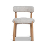 Set of 2 - Olaria Natural Dining Chair - Pale Beige Dining Chair Cino-Core