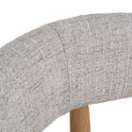 Set of 2 - Olaria Natural Dining Chair - Pale Beige Dining Chair Cino-Core