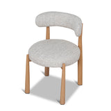 Set of 2 - Olaria Natural Dining Chair - Pale Beige Dining Chair Cino-Core