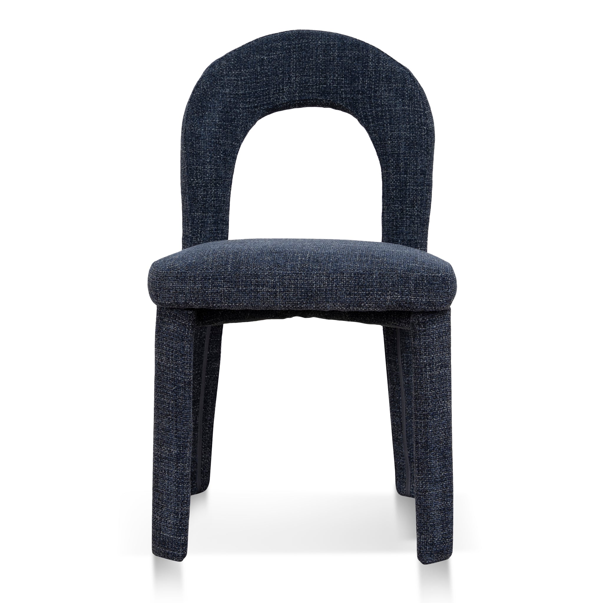 Set of 2 - Soreta Blue Sand Dining Chair - Moss Navy Dining Chair Cino-Core