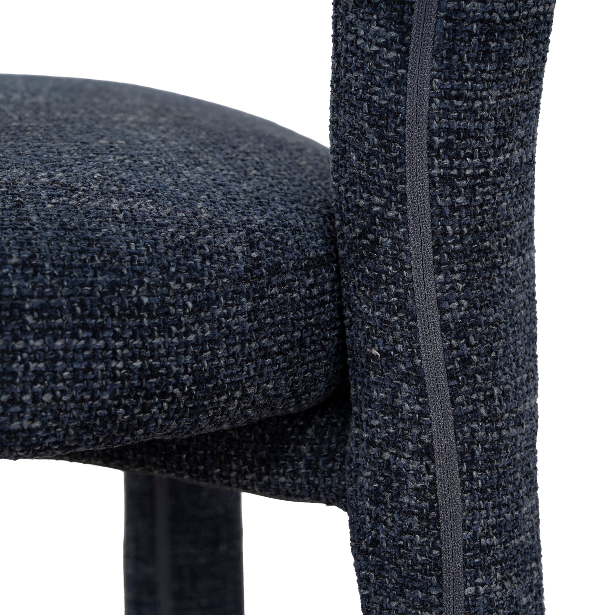 Set of 2 - Soreta Blue Sand Dining Chair - Moss Navy Dining Chair Cino-Core