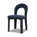 Set of 2 - Soreta Blue Sand Dining Chair - Moss Navy Dining Chair Cino-Core