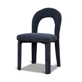 Set of 2 - Soreta Blue Sand Dining Chair - Moss Navy Dining Chair Cino-Core