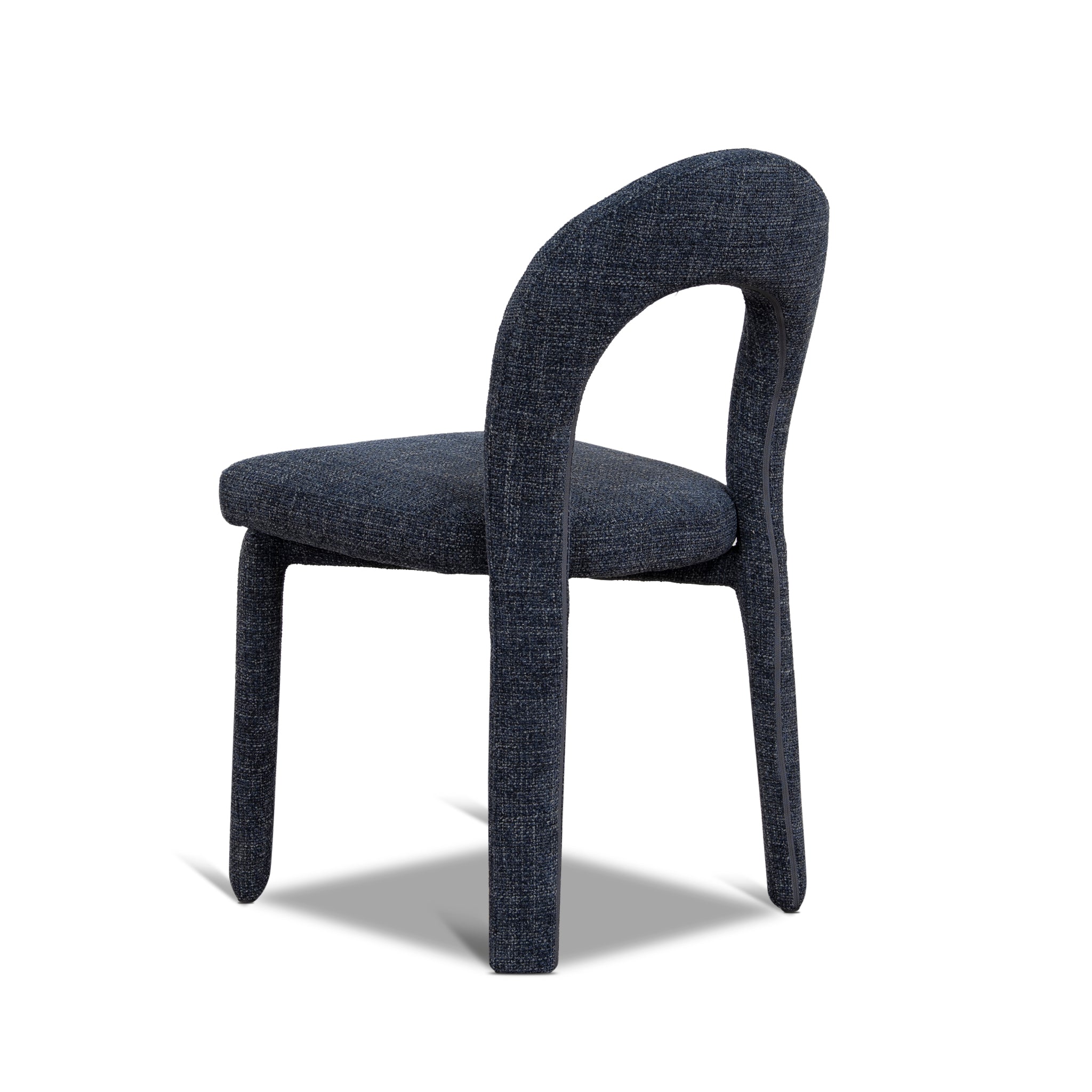 Set of 2 - Soreta Blue Sand Dining Chair - Moss Navy Dining Chair Cino-Core