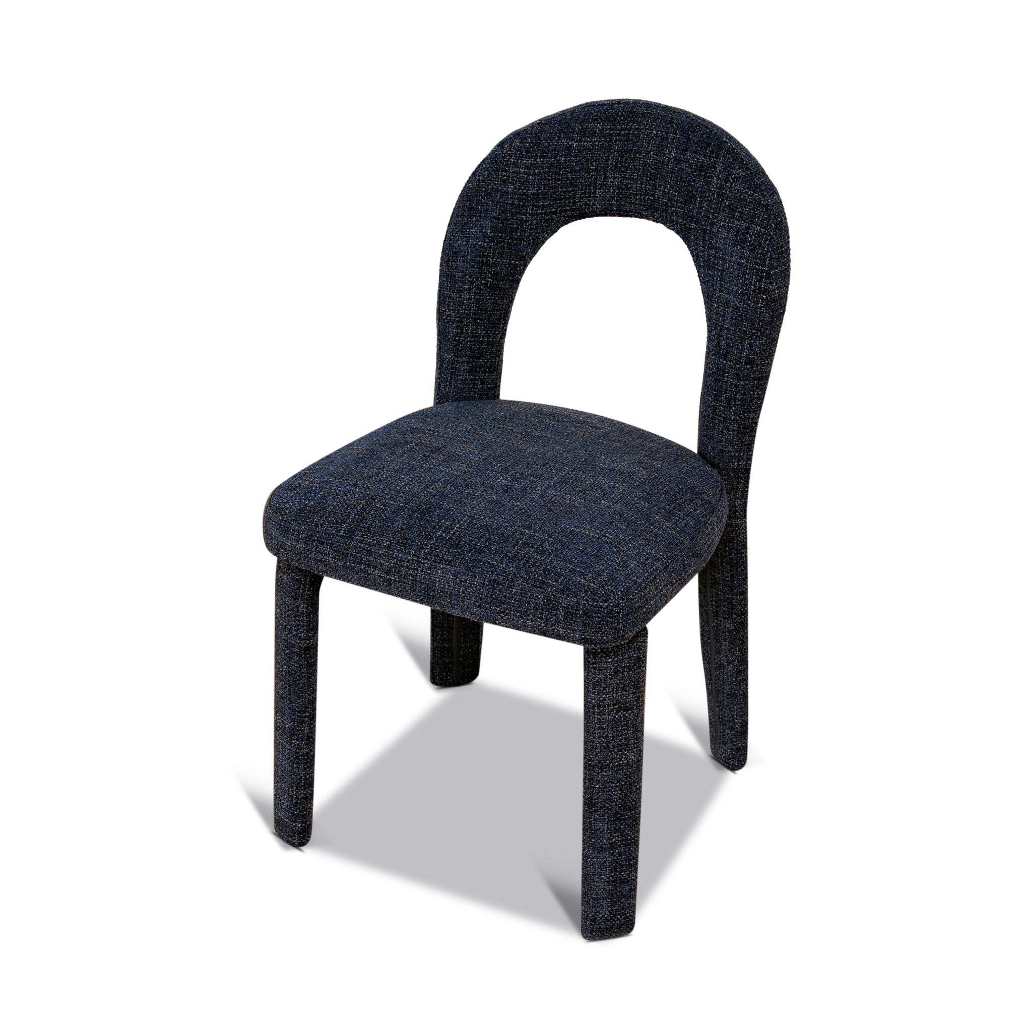 Set of 2 - Soreta Blue Sand Dining Chair - Moss Navy Dining Chair Cino-Core