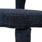 Set of 2 - Soreta Blue Sand Dining Chair - Moss Navy Dining Chair Cino-Core
