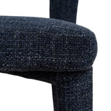 Set of 2 - Soreta Blue Sand Dining Chair - Moss Navy Dining Chair Cino-Core