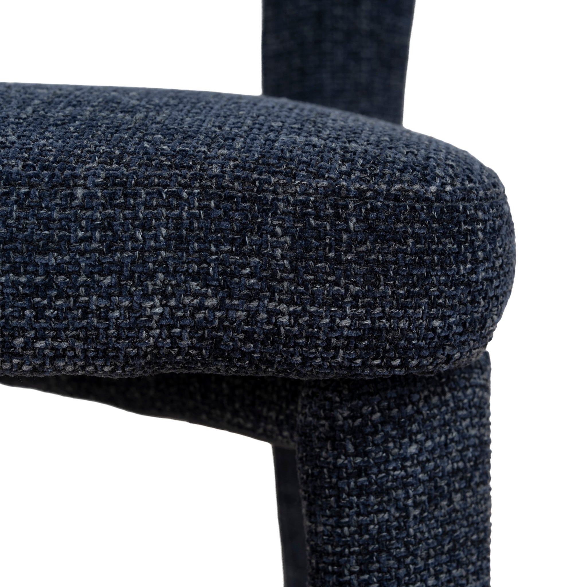 Set of 2 - Soreta Blue Sand Dining Chair - Moss Navy Dining Chair Cino-Core