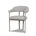 Set of 2 - Norrin Cream Dining Chair - Pale Beige Dining Chair Cino-Core