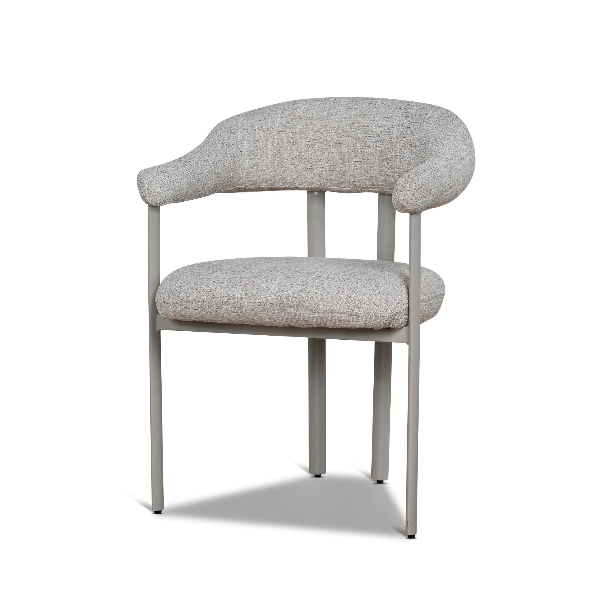 Set of 2 - Norrin Cream Dining Chair - Pale Beige Dining Chair Cino-Core