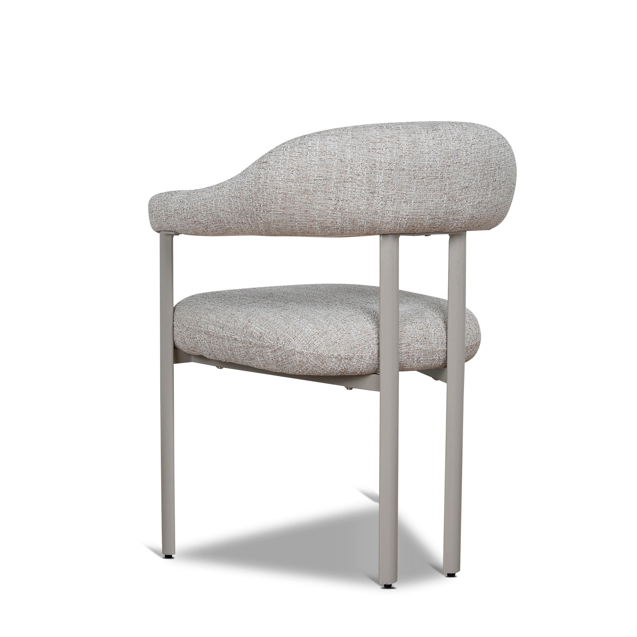 Set of 2 - Norrin Cream Dining Chair - Pale Beige Dining Chair Cino-Core