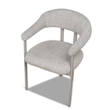 Set of 2 - Norrin Cream Dining Chair - Pale Beige Dining Chair Cino-Core