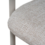 Set of 2 - Norrin Cream Dining Chair - Pale Beige Dining Chair Cino-Core