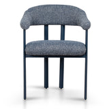 Set of 2 - Norrin Blue Sand Dining Chair - Prussian Blue Dining Chair Cino-Core