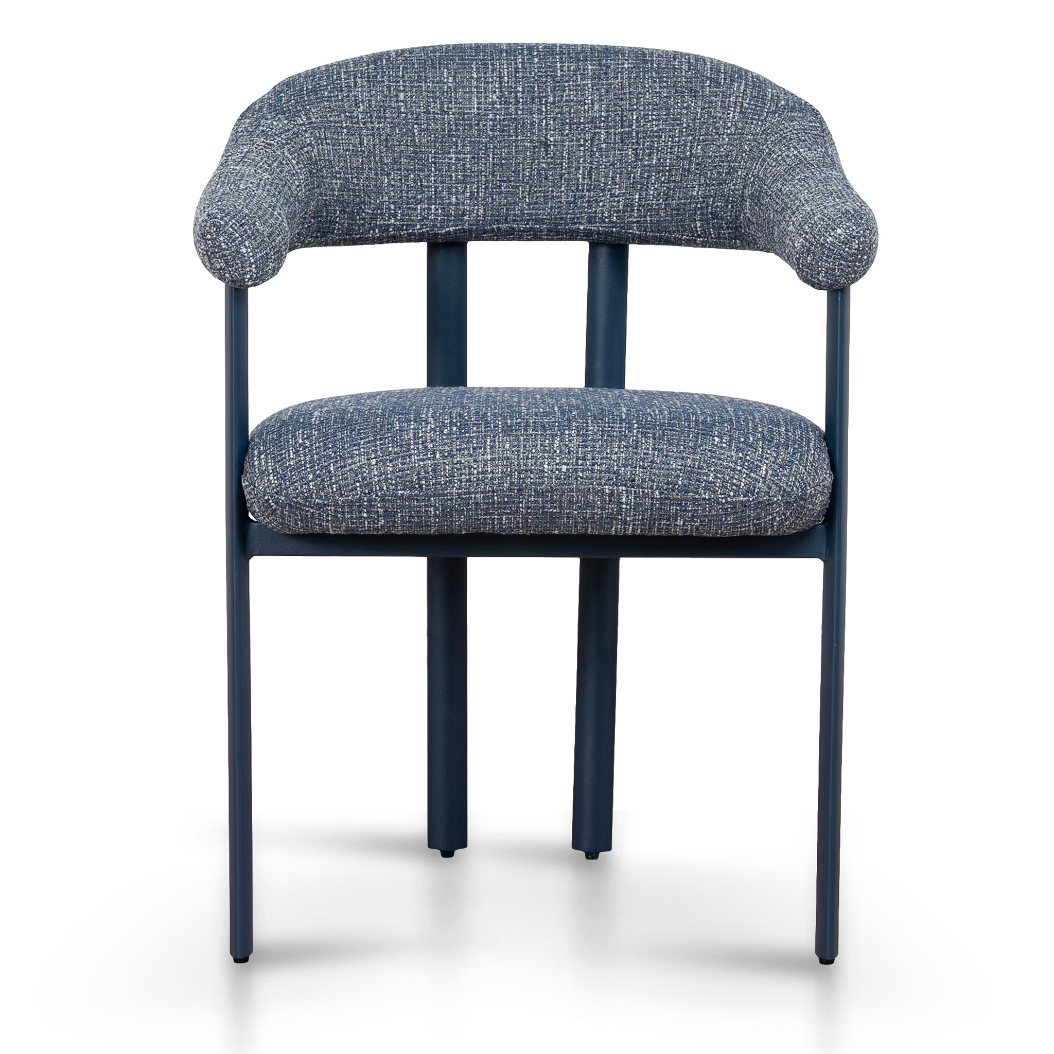 Set of 2 - Norrin Blue Sand Dining Chair - Prussian Blue Dining Chair Cino-Core