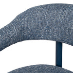 Set of 2 - Norrin Blue Sand Dining Chair - Prussian Blue Dining Chair Cino-Core