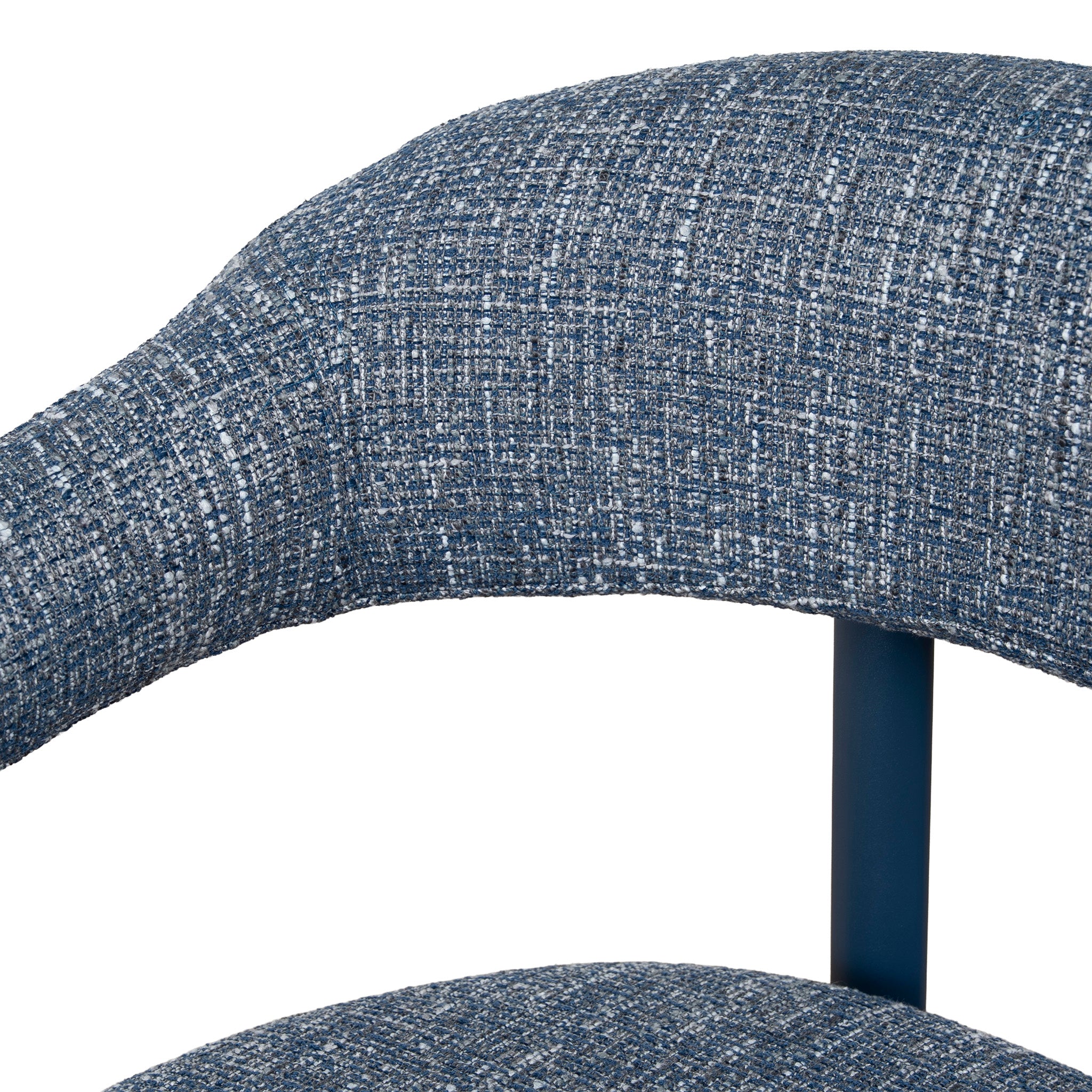Set of 2 - Norrin Blue Sand Dining Chair - Prussian Blue Dining Chair Cino-Core