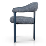 Set of 2 - Norrin Blue Sand Dining Chair - Prussian Blue Dining Chair Cino-Core