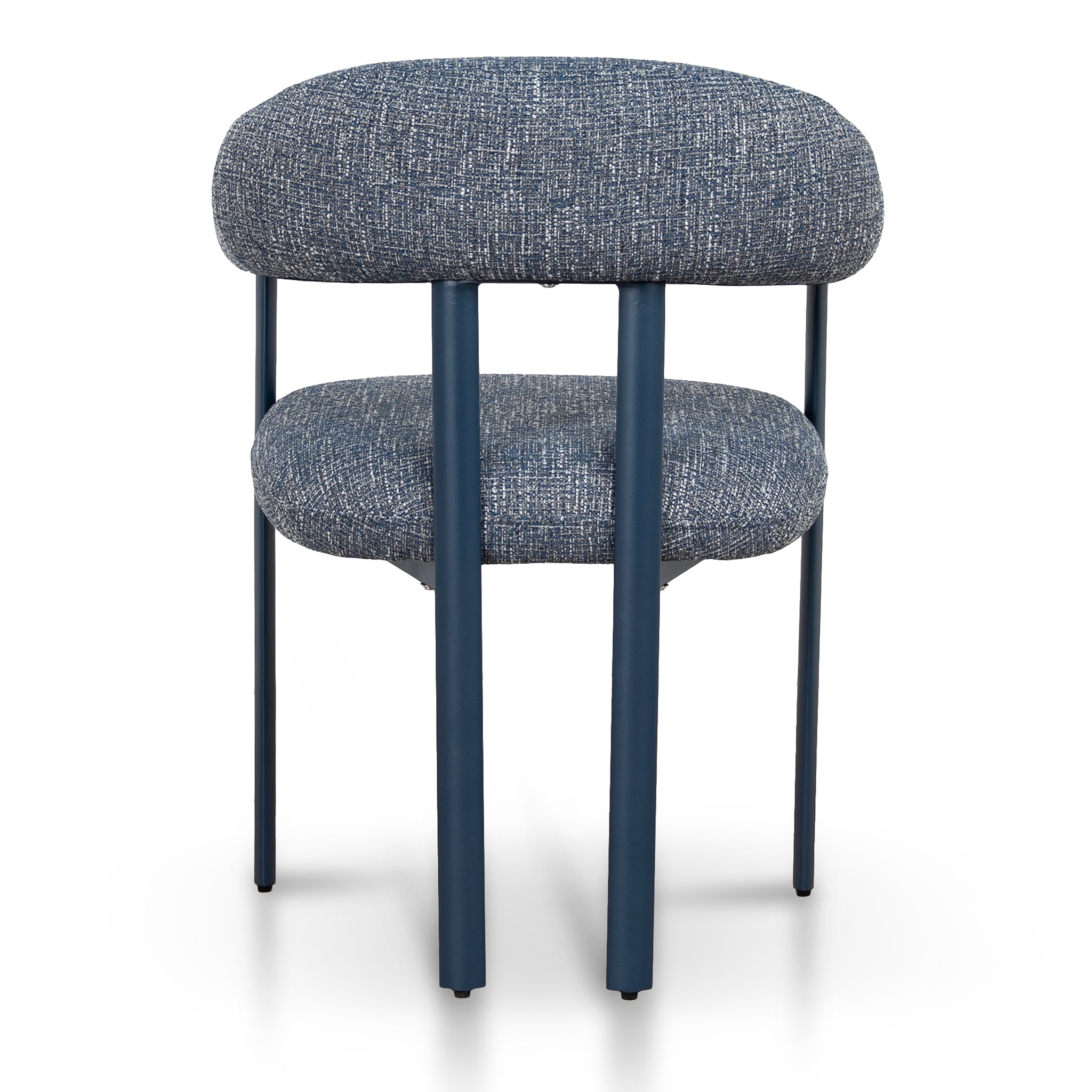 Set of 2 - Norrin Blue Sand Dining Chair - Prussian Blue Dining Chair Cino-Core