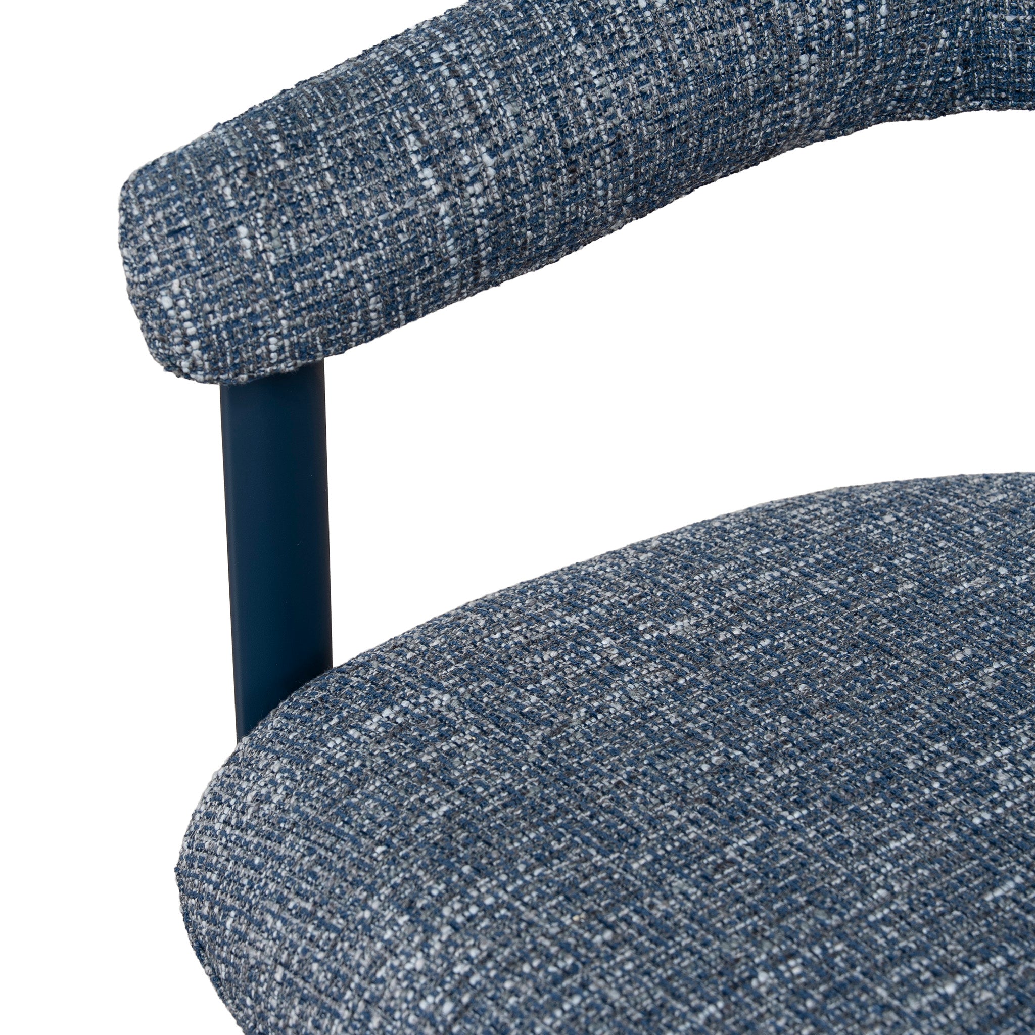 Set of 2 - Norrin Blue Sand Dining Chair - Prussian Blue Dining Chair Cino-Core