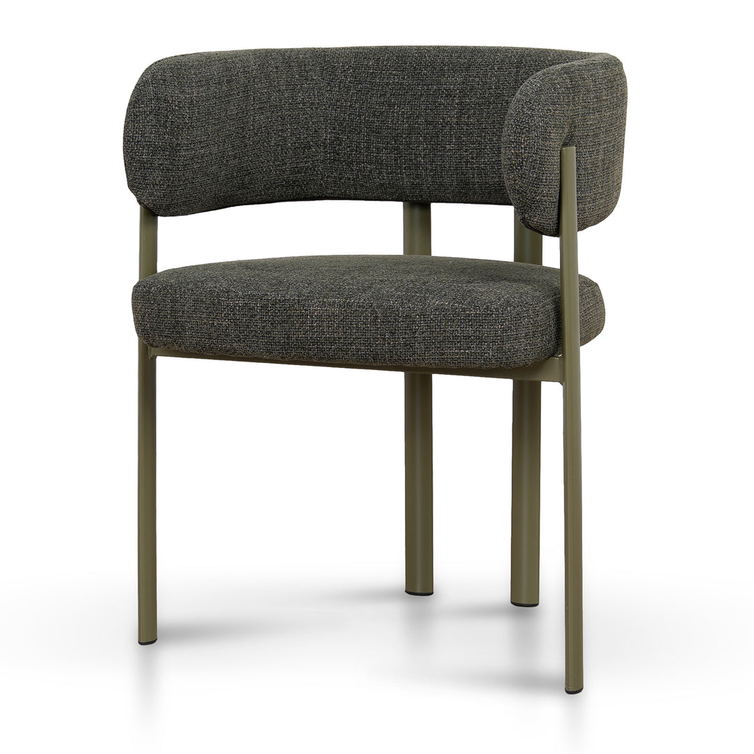 Set of 2 - Elvika Green Dining Chair - Kaitoke Green | Interior Secrets