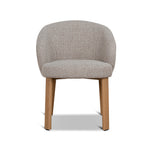 Set of 2 - Elverum Natural Dining Chair - Verona Sand Weave Dining Chair Cino-Core