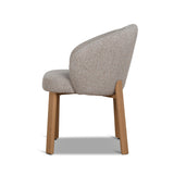 Set of 2 - Elverum Natural Dining Chair - Verona Sand Weave Dining Chair Cino-Core